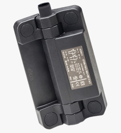 BN 13522 ELESA® CFSW-C-A Bisagras con interruptor de seguridad integrado Conector de 8 hilos superior