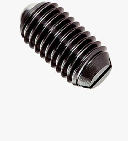 BN 13363 HALDER EH 22050. Spring plungers with ball and slot ball steel hardened,<BR/>standard spring pressure