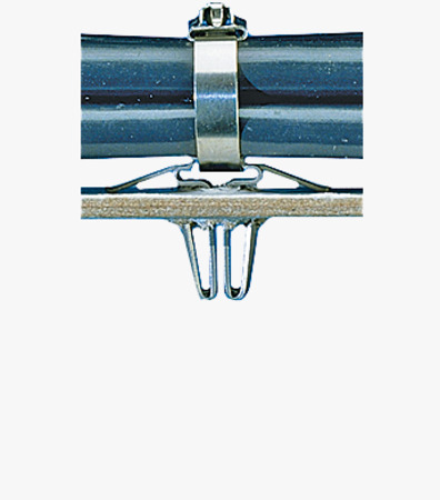 BN 20289 Panduit® Pan-Steel® Metal clip-on mounts for cable ties