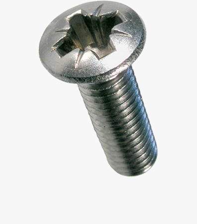 BN 83496 Pozi oval countersunk head machine screws form Z