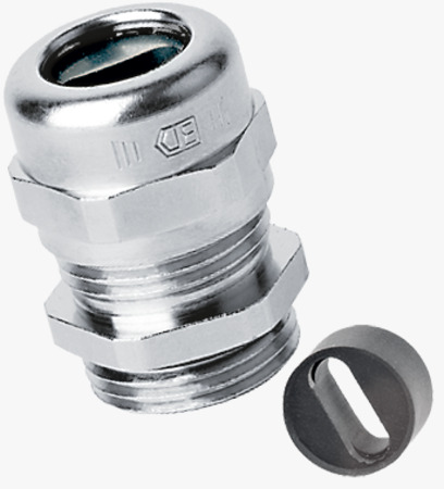 BN 22005 JACOB® PERFECT Cable glands with metric thread and sealing insert for chamfered flat cables