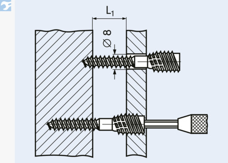 BN 948 Toproc® Spacer screws with hex socket