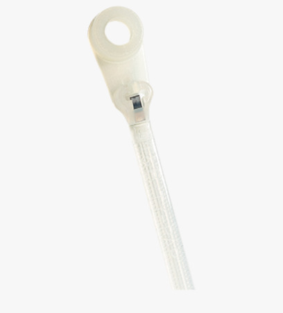 BN 22830 ABB Ty-Rap® Cable ties with integrated mounting hole with barb stainless steel A4