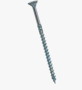 BN 20594 通用平頭內梅花木螺絲 半牙, 頭下有切削肋, 阻力螺紋, 尾部有銑屑功能