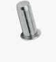BN 1566 TUBTARA® UPX (UT/FEFG) Blind rivet nuts flat head, round shank, closed end
