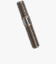 BN 1445 Stud bolts tap end without interference fit, length ~2 d