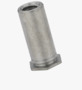 BN 20620 PEM® BSO4 Separadores roscados insertables cerrados, para acero inoxidable y otros metales