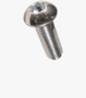 BN 2111 Hexalobular (6 Lobe) socket button head screws fully threaded