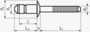 BN 21435 FASTEKS® FBR FND…SSA2 Blindnitter F-Nox rundhoved