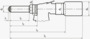 BN 33930 KOENIG EXPANDER® EXTOOL-050 Hydraulisch-pneumatisches Setzwerkzeug ohne Mundstück mit Nagelabsaugvorrichtung, für Dichtstopfen Typ SK/SKC, LK