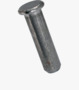 BN 485 Clevis pins without hole for fork heads