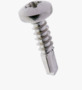 BN 33018 Pozi pan head self-drilling screws form Z