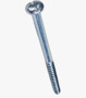 BN 20361 Pozi pan head wood screws form Z with slot