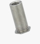 BN 20617 PEM® BSO Self-clinching threaded standoffs closed type, for metallic materials