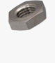 BN 3711 Hex nuts for electronic applications metric fine thread