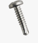 BN 1878 ecosyn® drill Vis autoperceuses à tête cylindrique bombée avec empreinte cruciforme Phillips forme H