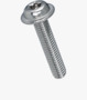 BN 10649 ecosyn® fix IXS Hexalobular (6 Lobe) socket pan washer head machine screws