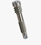 BN 2060 SPAX® 木甲板用圓柱頭螺絲 帶固定螺紋, 鑽尾和內梅花T-STAR plus穴型