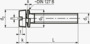 BN 375 Cylinderhoved kombiskruer med lige kærv og påmonteret fjederskive ~DIN 127 B