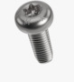 BN 349 ecosyn® IMX Hexalobular (6 Lobe) socket pan head thread forming screws, metric thread
