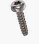 BN 15858 ecosyn® plast Pan head screws with hexalobular (6 Lobe) socket