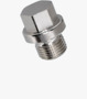 BN 559 Hex head screw plugs with shoulder, pipe thread
