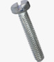 BN 1013 Slotted cheese head thread cutting screws type B, with metric thread