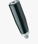 BN 14279 ELESA® I.281+x+Gh Drejbare cylindergreb gevindtap med nøgleflade stål matkrom, hoved indvendig 6kt hul