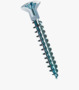 BN 1455 SPAX® Pozi flat countersunk head chipboard screws form Z, fully threaded with center hole
