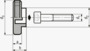 BN 412 Rändelhauben für Zylinderschrauben mit Innensechskant (ohne Schrauben)