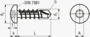 BN 11904 ecosyn® drill Tornillos autotaladrantes con cabeza cilíndrica redondeada con hueco octogonal