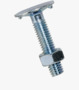 BN 290 Elevator bucket bolts with hex nut