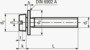 BN 374 Zylinder-Kombischrauben mit Schlitz und unverlierbarer Scheibe DIN 6902 A