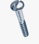 BN 958 Slotted oval countersunk head wood screws
