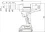 BN 53352 STANLEY® Assembly Technologies ProSet® PB2500 Pistolet à river avec accu dans boîtier de transport en plastique équipé complètement
