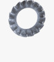 BN 781 Rosette elastiche dentate forma A con dentatura esterna<SR>sovrapposta