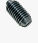 BN 13365 HALDER EH 22050. Spring plungers with bolt and slot bolt steel hardened, standard spring pressure