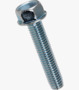 BN 3326 Hex head thread forming screws ~type D, metric thread, with flange