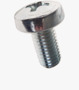 BN 384 Phillips pan head machine screws form H