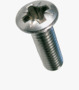 BN 3312 Pozi oval countersunk head machine screws form Z
