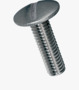 BN 500 Slotted truss head machine screws