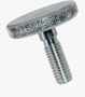 BN 410 Knurled thumb screws thin type