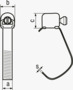 BN 20557 MIKALOR 開口型可調鬆緊式軟管夾 用於低壓力