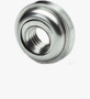 BN 11147 PEM® A4 Self-clinching nuts floating, for metallic materials