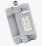 BN 13529 ELESA® CFSW-C-A Bisagras con interruptor de seguridad integrado Conector de 8 hilos superior