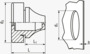 BN 22268 JACOB® G502-1xxx-zz Perforaciones de sellado para perforaciones de paso métricas