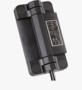 BN 13534 ELESA® CFSW-F-C Bisagras con interruptor de seguridad integrado Cable de 2 o 5 m, salida de 8 hilos inferior