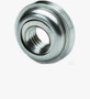 BN 20643 PEM® AS Self-clinching nuts floating, for metallic materials