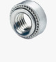 BN 20610 PEM® CLA Self-clinching nuts for metallic materials