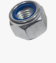 BN 164 Prevailing torque type hex lock nuts high type with polyamide insert